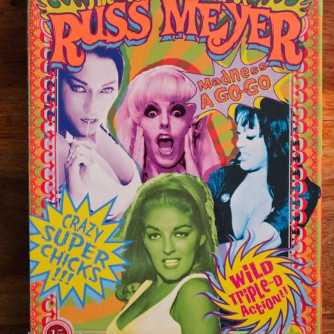 Vintage The Wild World Of Russ Meyer 6 DVD's