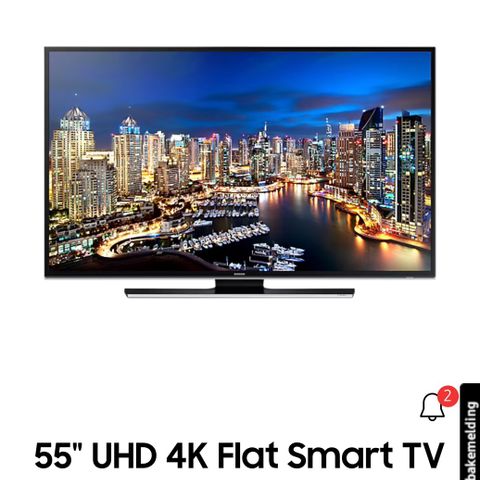 Samsung smart tv 55" UHD 4K Flat Smart TV HU6905