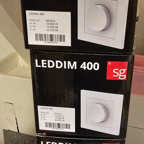 SG Leddim 400 4stk