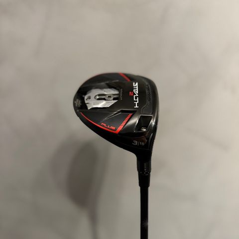 Taylormade Stealth 2 Plus 3 Wood (15 grader) - Stiff skaft