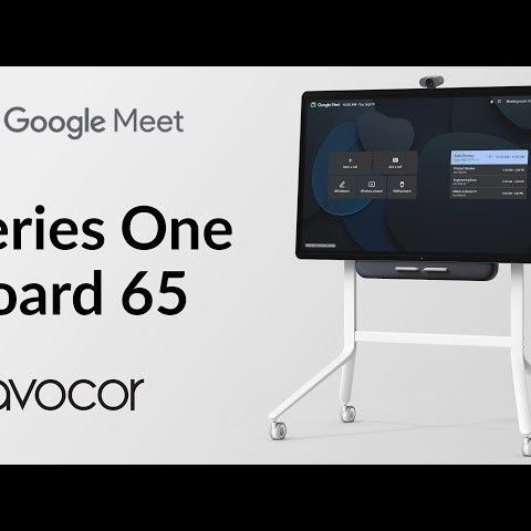 Google meet Avocor 65"