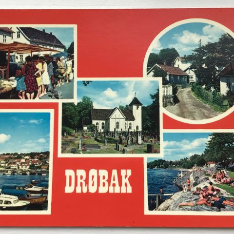 Postkort Drøbak