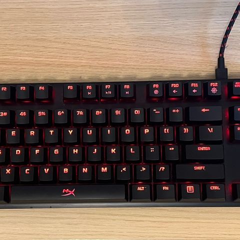 HyperX tastatur