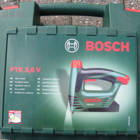 Bosch PKT 3,6 V stiftepistol