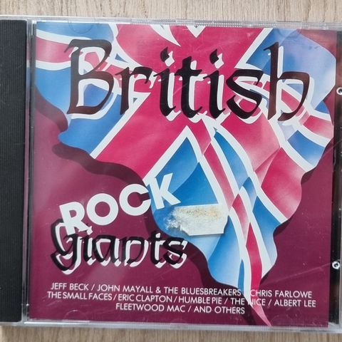 CD - British rock giants - 1988