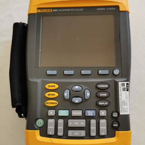 Fluke 199C ScopeMeter Color 200MHz 2.5GS/s