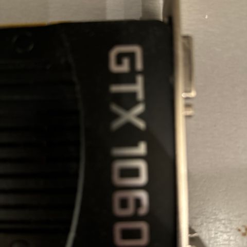 Nvidia GTX 1060 skjermkort