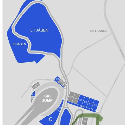 To billetter til GRANDSTAND på sprinten SKI VM 2025