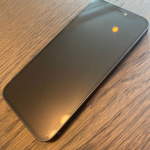 iPhone 12 Mini 128 GB - Black - VANNSKADET