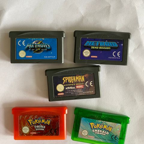 Gameboy Advance SPILL