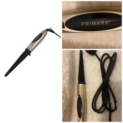 Primark gold curling iron