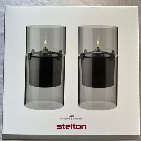 Stelton Lucie Hurricane lykt 2pk