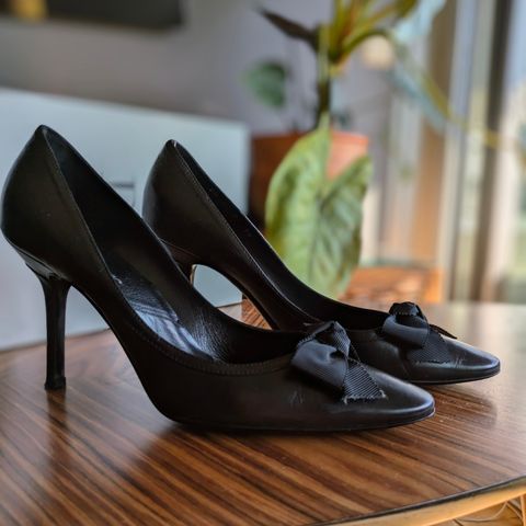 Christian Dior Pumps med sløyfe