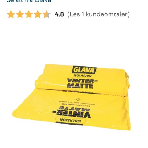 Glava vintermatter