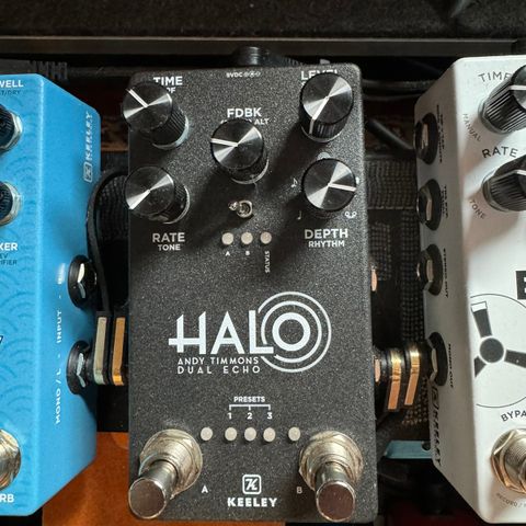 Keeley Halo dual delay pedal