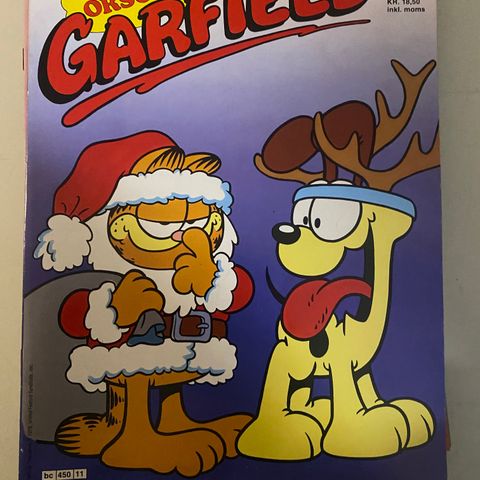 Garfield med Orson (1989) KOMPLETT årgang 11 nummer