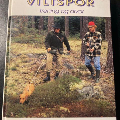 📚BORGE ANTIKVARIAT: «Viltspor - trening og alvor» Anne Igsi