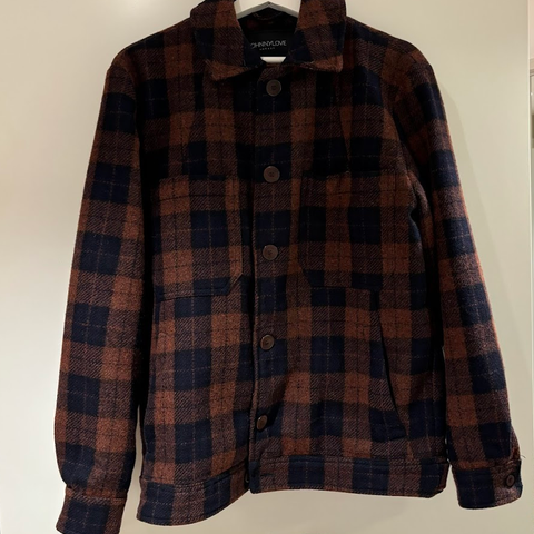 Johnny Love Jamie Overshirt "Rust Check"