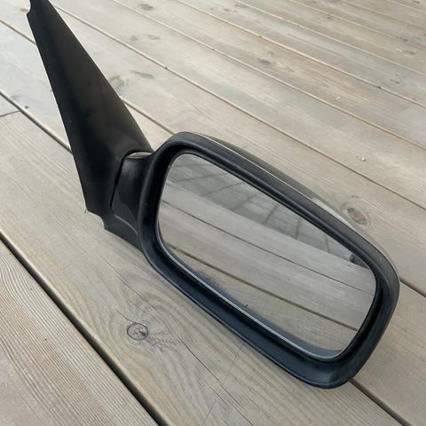 Utvendig speilhus med glass høyre side - komplett speil h.s. Saab 9-3