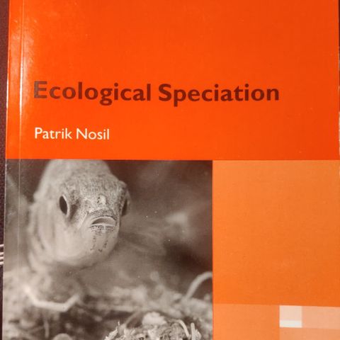 Ecological speciation (Patrik Nosil)