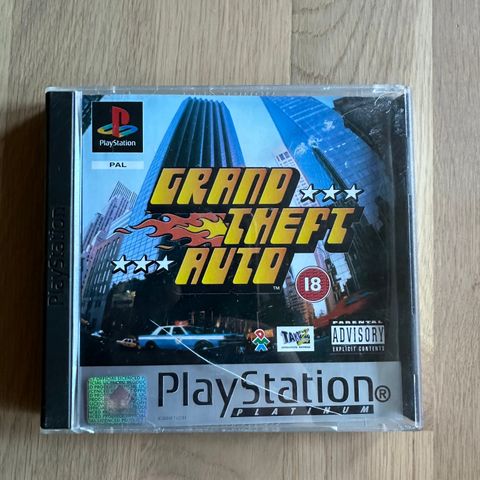 Grand Theft Auto (GTA) (Platinum) PlayStation 1 PS1