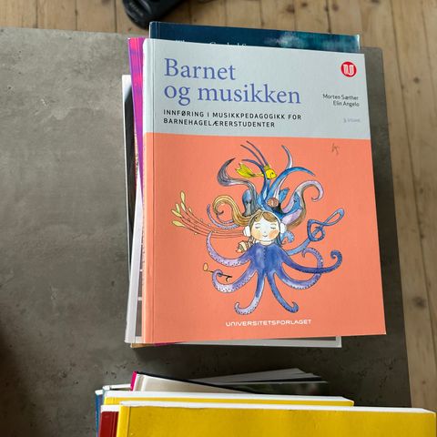 Pensum bøker 2. år barnehagelærer