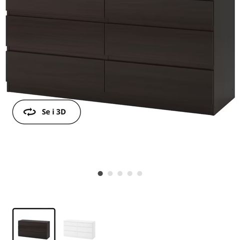 Ikea  kommode (Bilde lånt)