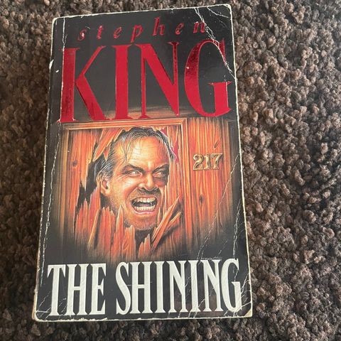 Stephen King: Shining – engelsk bok – fri frakt