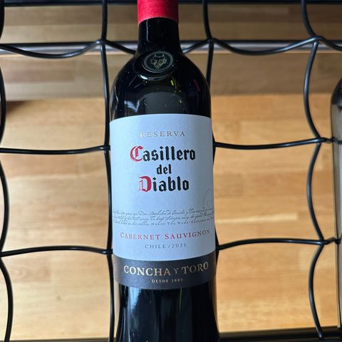 Rødvin Casillero del Diablo