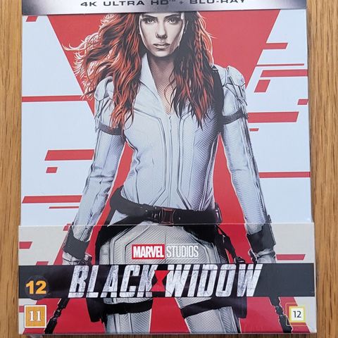 Black Widow Marvel steelbook limited edition 4K UHD