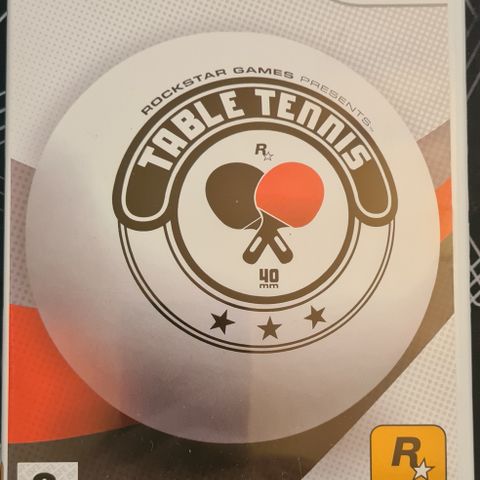 Rockstar Games presents Table Tennis - Nintendo Wii - u/manual