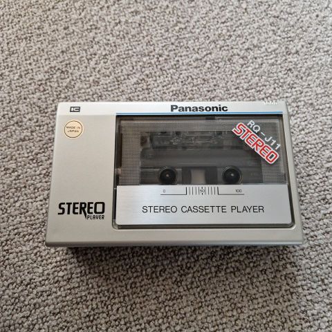 Kassettspiller Panasonic (walkman) RQ-J11.