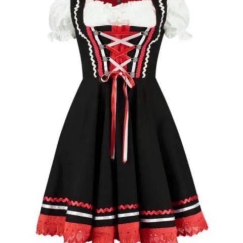 Oktoberkjole/dirndl