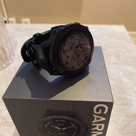 GARMIN FENIX 6X SAPPHIRE🩵