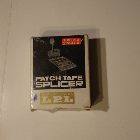 Super 8 splicer.