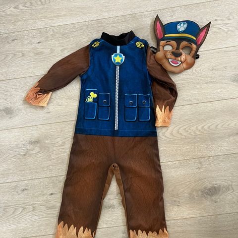 Paw patrol kostymer str 3-4 år