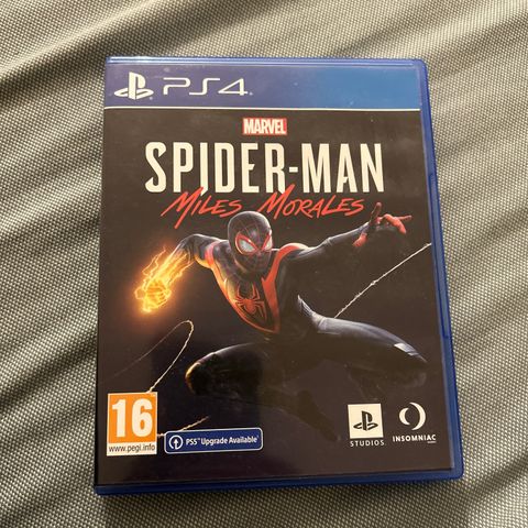 Spider man Miles and morales PS4