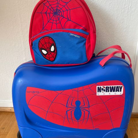 🤩 Samsonite Spider-Man Ryggesekk og koffert 🤩