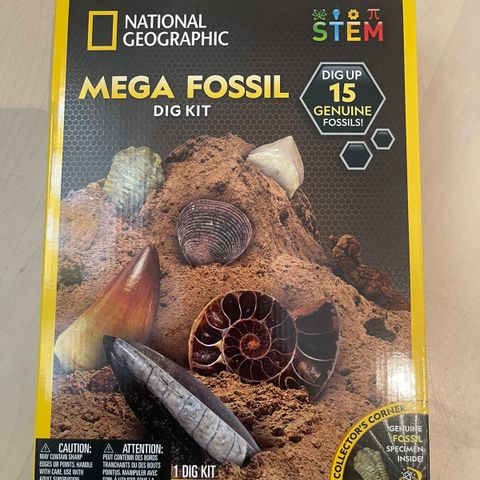 National geographic Mega Fossil Dig kit