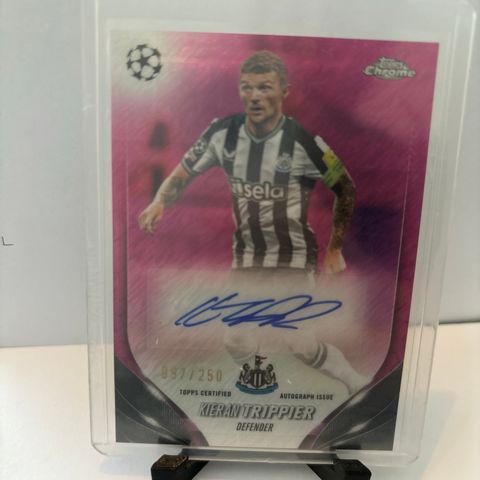 Kieran Trippier Autograf Fotballkort /250