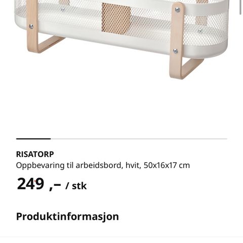 IKEA RISATORP Oppbevaring