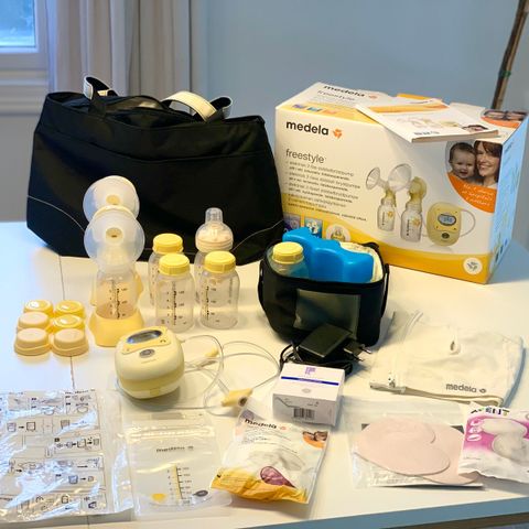 Medela freestyle dobbel elektrisk brystpumpe