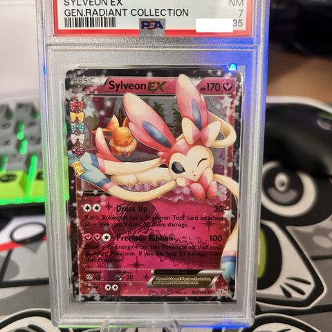 Sylveon EX #RC21 Pokemon Generations PSA 7