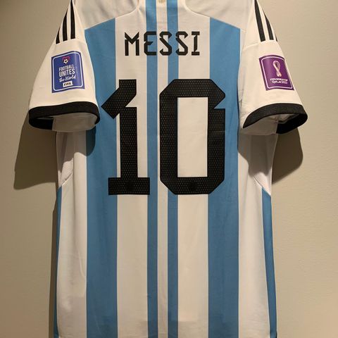 Argentina drakt 2022 Messi selges