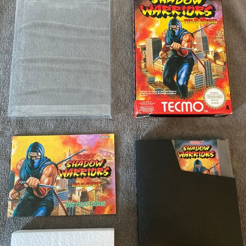 Shadow Warriors Komplett til Nintendo NES