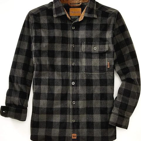 Plaid Fleece Shirt