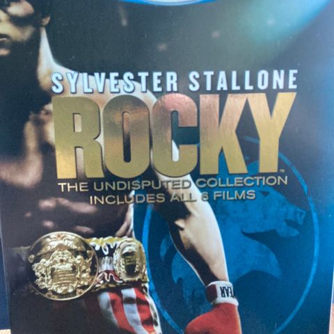 Rocky (6 filmer) Norsk tekst - Blu ray