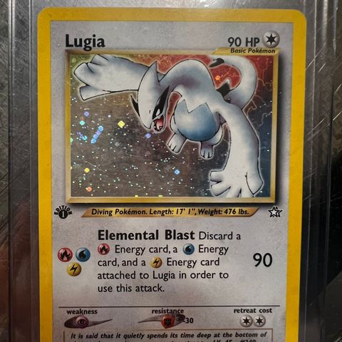 Lugia 1st edition #9