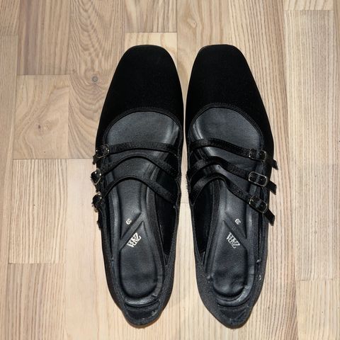 zara ballerina sko 39