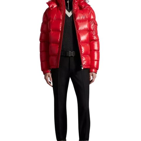 Moncler maya jakke - rød